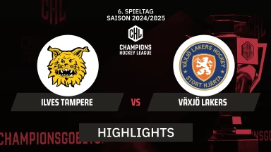 CHL: Ilves Tampere vs. Växjö Lakers | Highlights