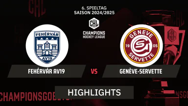 CHL: Fehérvár AV19 vs. Genève-Servette | Highlights