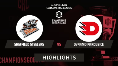CHL: Sheffield Steelers vs. Dynamo Pardubice | Highlights, Hauptrunde