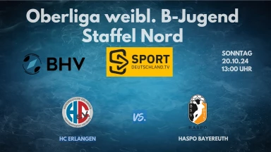 test HC Erlangen vs. HaSpo Bayereuth