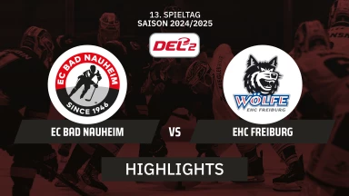 DEL2: EC Bad Nauheim vs. EHC Freiburg | Highlights