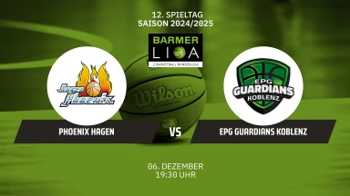 ProA: Phoenix Hagen vs. EPG Guardians Koblenz