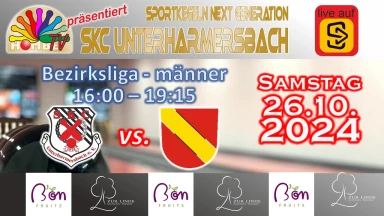 Bezirksliga - Männer: SKC Unterharmersbach III - KC Fortuna Neuenburg 1