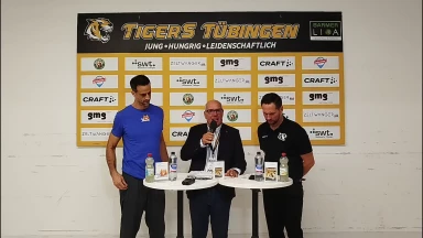 Pressekonferenz | Tigers Tübingen - Phoenix Hagen