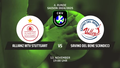 CL Frauen: Allianz MTV STUTTGART vs. Savino Del Bene SCANDICCI - kommentiert von Ralf Modrow