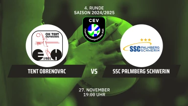 CL Frauen: Tent OBRENOVAC vs. SSC Palmberg Schwerin - kommentiert von Marc Lau