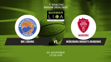 ProB Süd: BBC Coburg vs. VR-Bank Würzburg Baskets Akademie