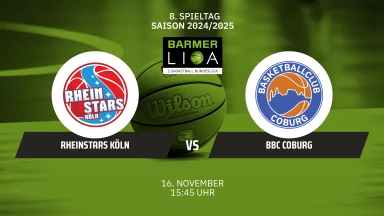 ProB Süd: RheinStars Köln vs. BBC Coburg