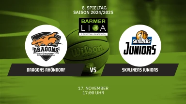 ProB Süd: Dragons Rhöndorf vs. SKYLINERS Juniors