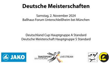 Deutsche Meisterschaft Hauptgruppe S Standard Abendveranstaltung