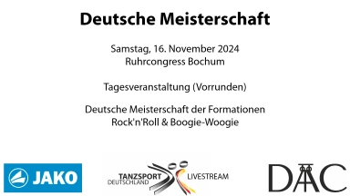 Deutsche Meisterschaft Formationen Rock'n'Roll & Boogie-Woogie Vorrunden