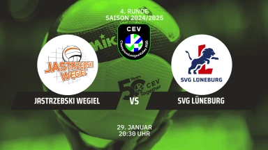 CL Männer: JASTRZEBSKI Wegiel vs. SVG LÜNEBURG - kommentiert von Marc Lau