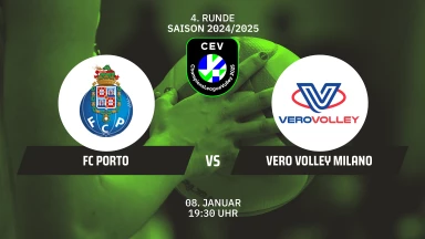 CL Frauen: FC PORTO vs. Numia Vero Volley MILANO