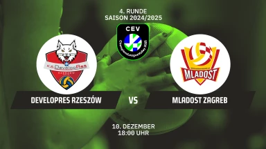 CL Frauen: Developres RZESZÓW vs. Mladost ZAGREB