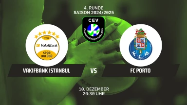 CL Frauen: VakifBank ISTANBUL vs. FC PORTO