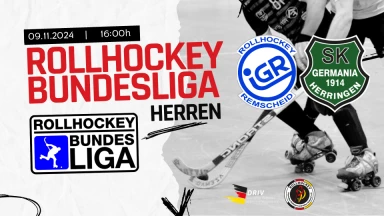 1. Rollhockey Bundesliga Herren - IGR Remscheid vs. SK Germania Herringen