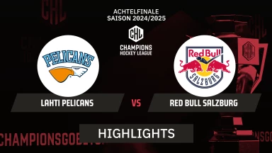 CHL: Lahti Pelicans vs. Red Bull Salzburg | Highlights, Achtelfinale