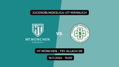 HT München - TSV Allach 09 (mB-Jugendbundesliga)