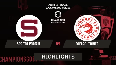 CHL: Sparta Prague vs. Oceláři Třinec | Highlights, Achtelfinale