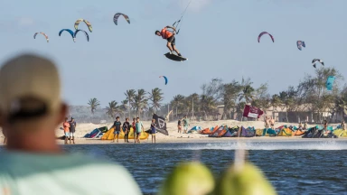 Wahnsinnige Freestyle-Action an Tag 1 beim GKA Freestyle Kite World Cup 2024