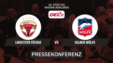 DEL2: Lausitzer Füchse vs. Selber Wölfe | Pressekonferenz