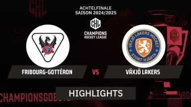 CHL: Fribourg-Gottéron vs. Växjö Lakers I Highlights