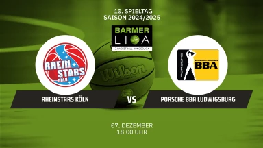 ProB Süd: RheinStars Köln vs. Porsche BBA Ludwigsburg