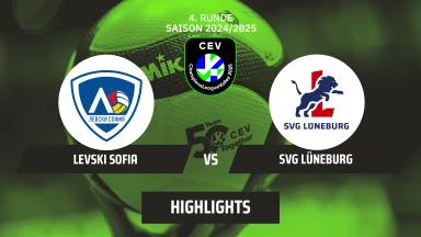 CL Männer: Levski SOFIA vs. SVG LÜNEBURG | Highlights