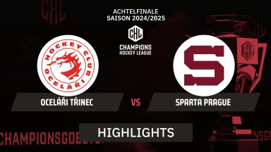 CHL: Oceláři Třinec vs. Sparta Prague - Achtelfinale | Highlights