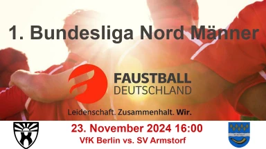 1.BL Halle 2024/25 VfK Berlin vs. SV Armstorf