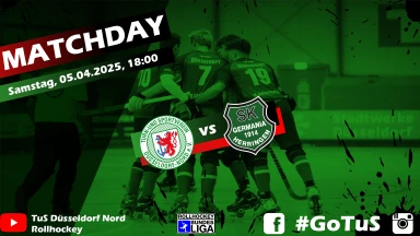 1. Rollhockey Bundesliga Herren - TuS Düsseldorf Nord vs. SK Germania Herringen