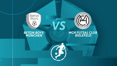 10. Spieltag: Beton Boys München vs. MCH Bielefeld - Futsal Bundesliga
