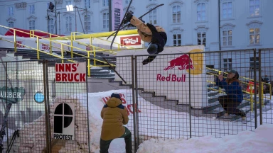 Das Snowfest in der Innenstadt von Innsbruck hat richtig viel zu bieten