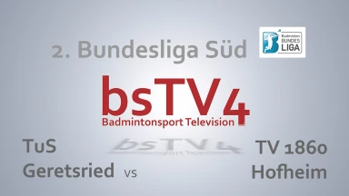 2BLSued: Tus Geretsried vs TV 1860 Hofheim
