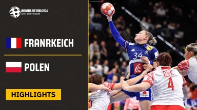 EM der Frauen: Frankreich vs. Polen - Highlights, Vorrunde