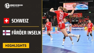 EM der Frauen: Schweiz vs. Färöer – Highlights
