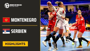 EM der Frauen: Montenegro vs. Serbien – Highlights