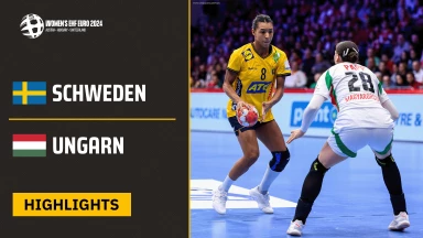 EM der Frauen: Schweden vs. Ungarn - Highlights