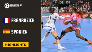 EM der Frauen: Frankreich vs. Spanien - Highlights