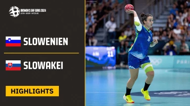 EM der Frauen: Slowenien vs. Slowakei - Highlights