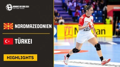 EM der Frauen: Nordmazedonien vs. Türkei - Highlights