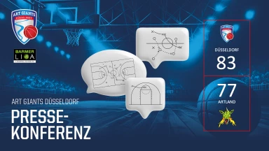 Pressekonferenz ART Giants Düsseldorf vs. Artland Dragons