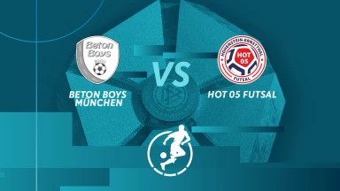 12. Spieltag: Beton Boys München vs. HOT 05 Futsal – Futsal-Bundesliga