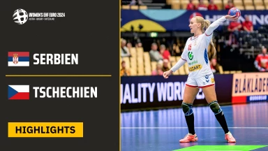 EM der Frauen: Serbien vs. Tschechien - Highlights