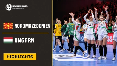 EM der Frauen: Nordmazedonien vs. Ungarn – Highlights