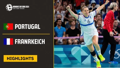 EM der Frauen: Portugal vs. Frankreich – Highlights