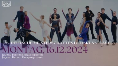 126. Deutsche Meisterschaften im Eiskunstlauf Tag 1