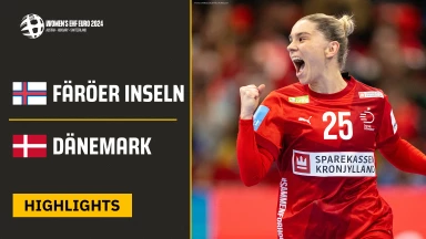 EM der Frauen: Färöer vs. Dänemark – Highlights