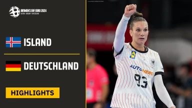 EM der Frauen: Island vs. Deutschland – Highlights
