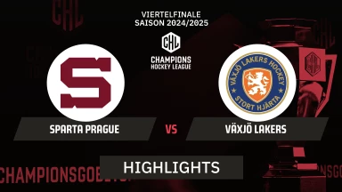 CHL: Sparta Prague vs. Växjö Lakers | Highlights, Viertelifnale
